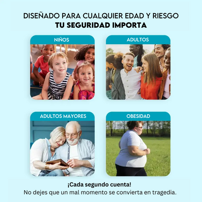 Primeros auxilios para evitar la asfixia por atragantamiento - ResQ™