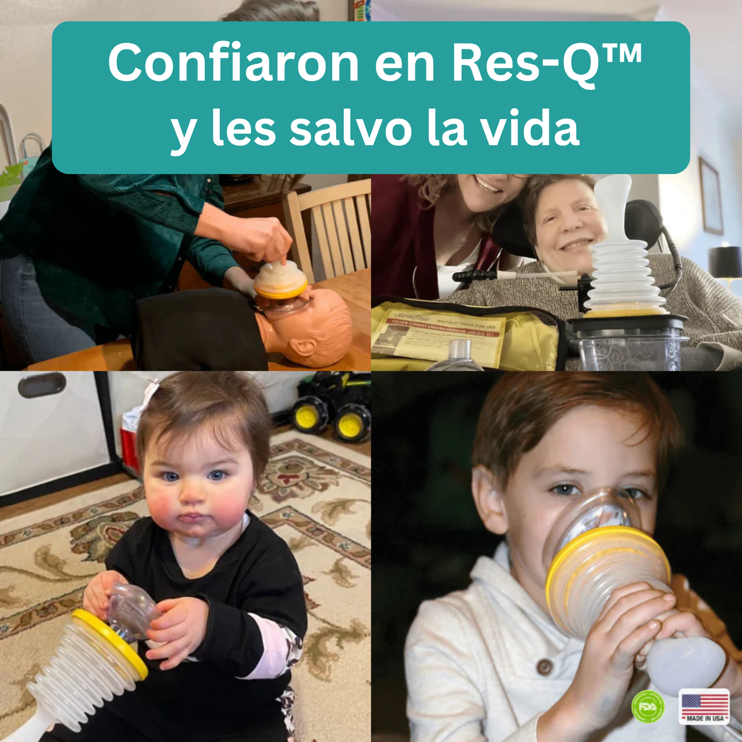 Res-Q: El dispositivo que puede salvar una vida en segundos