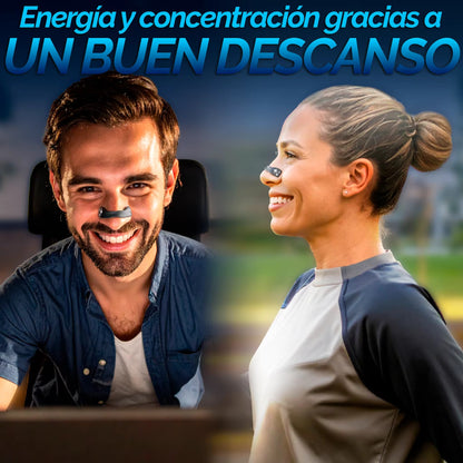 DreamTape® Antirronquidos – Tiras Nasales Magnéticas